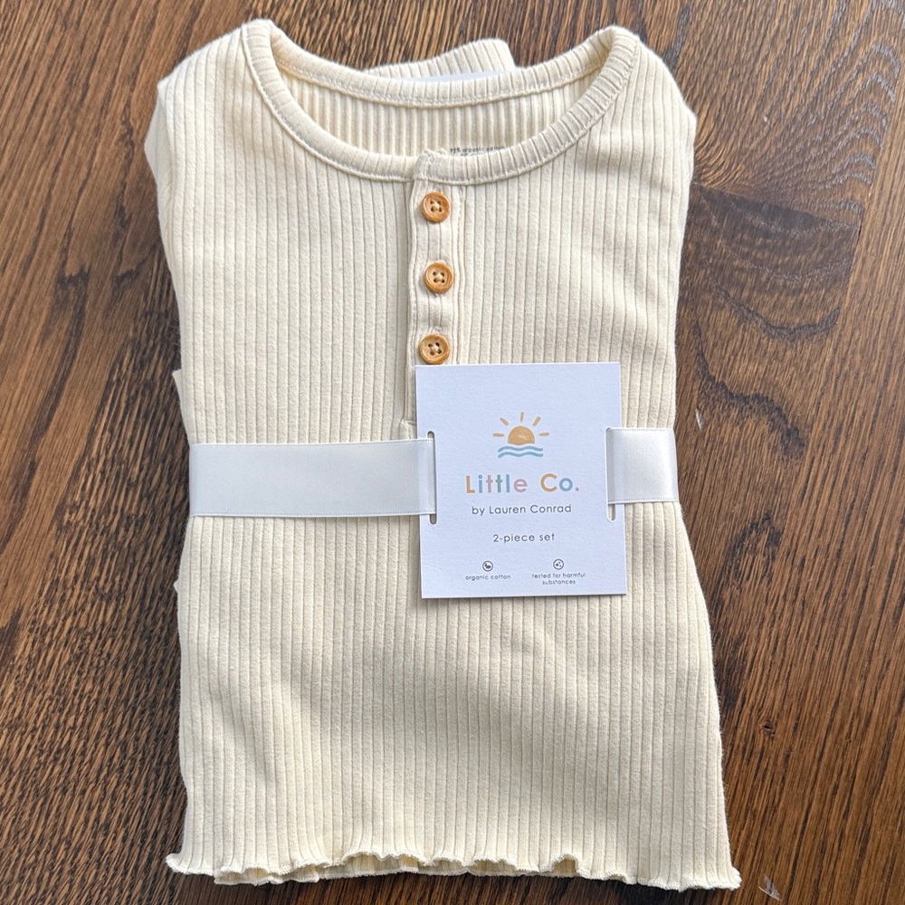 LONG SLEEVE BEIGE SET 9-12M